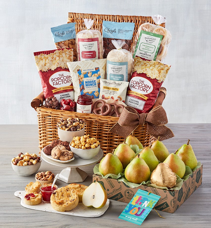 Signature Collection Thank You Gift Basket